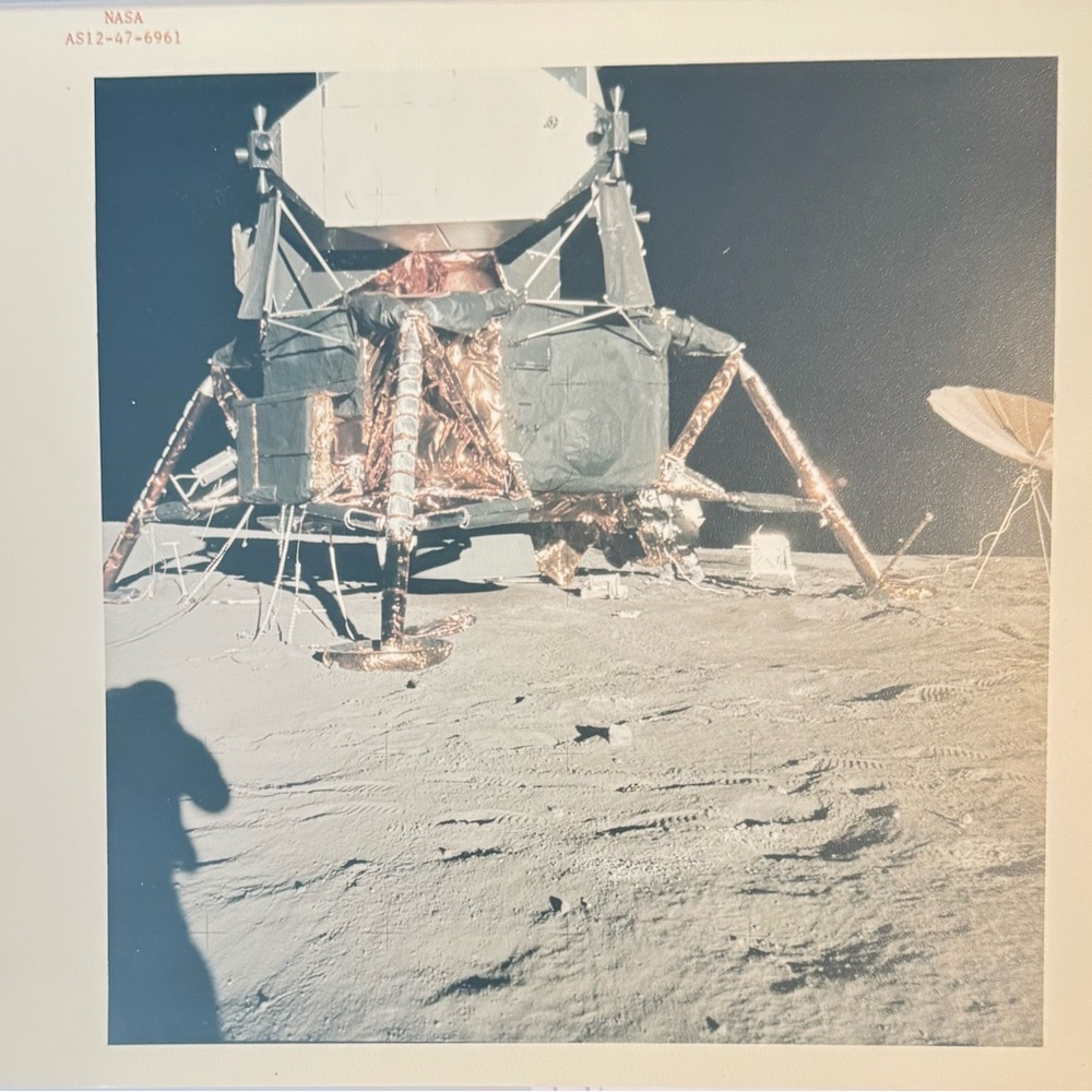 NASA Original Vintage 1969 Moon Landing Photograph 🌙 Extremely Rare